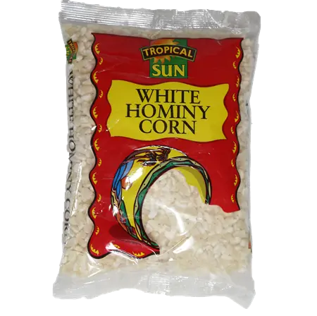 TS WHITE HOMINY CORN...